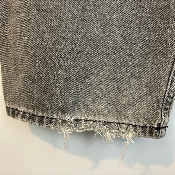 Ba&shHigh Waisted Grey Wide Leg "Lady Jeans Size M - Picture 13 of 14